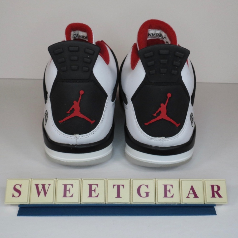 JORDAN 4 RETRO FIRE RED 'MARS BLACKMON' - Picture 8 of 16